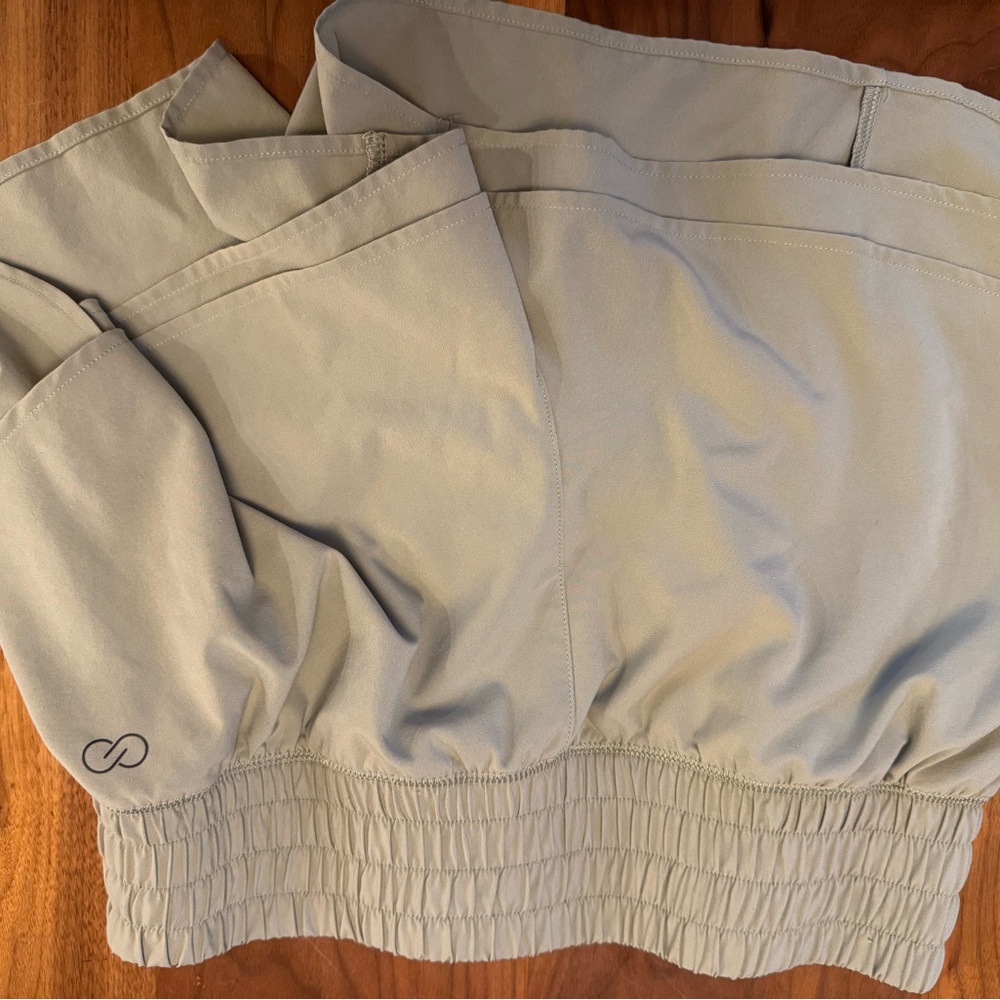 Light Green Calia Step Up Elastic Waistband Shorts